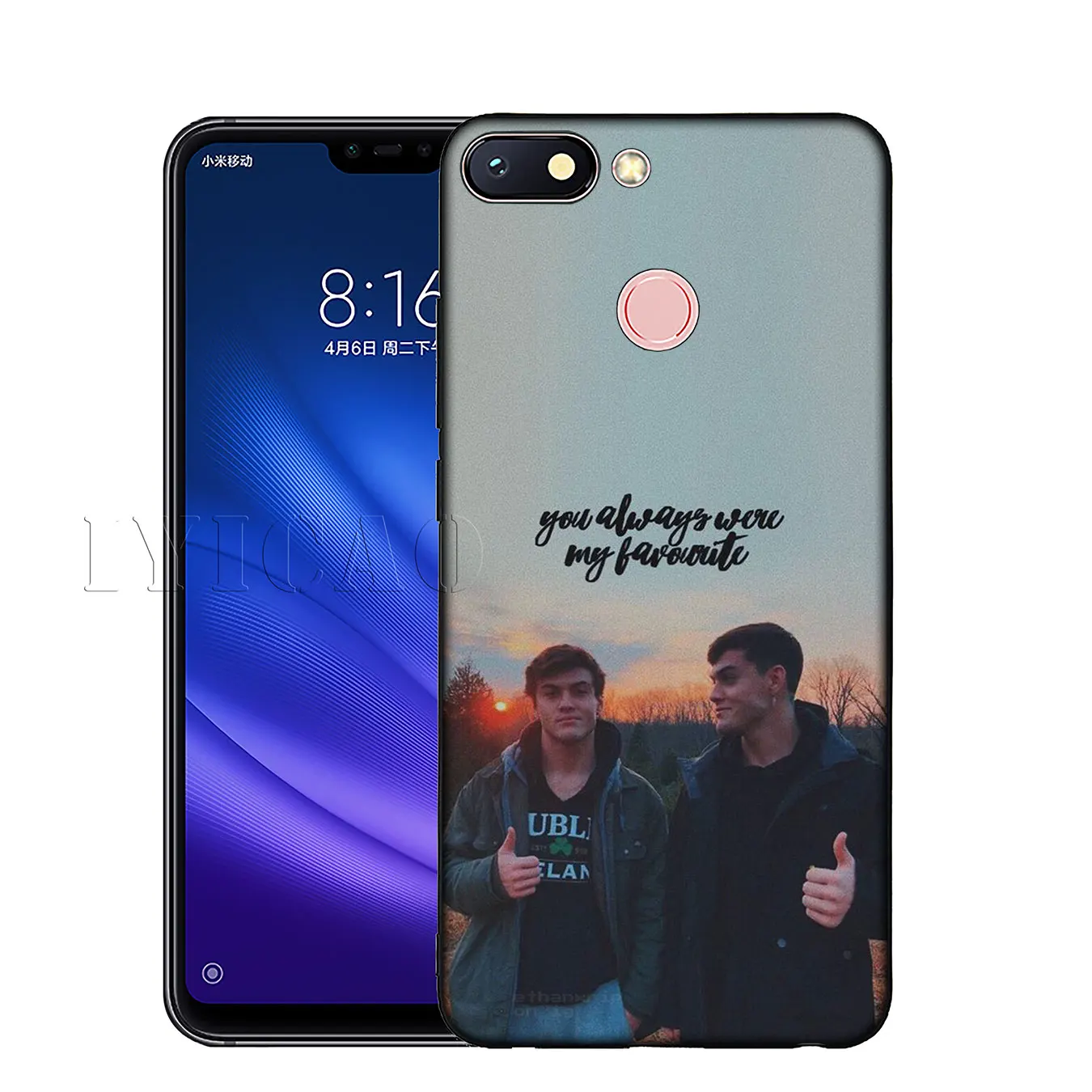 IYICAO dolan twins Мягкий силиконовый чехол для телефона Xiaomi Mi 10 9 9T CC9 CC9E 8 SE A3 Pro A1 A2 Lite 6