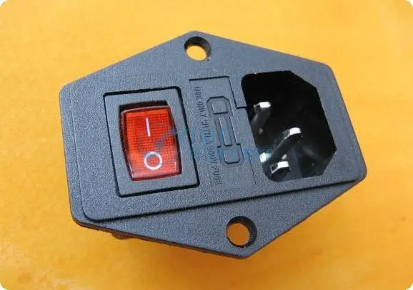 10 шт. переключатель гнездо с переключателем освещения для аркадной