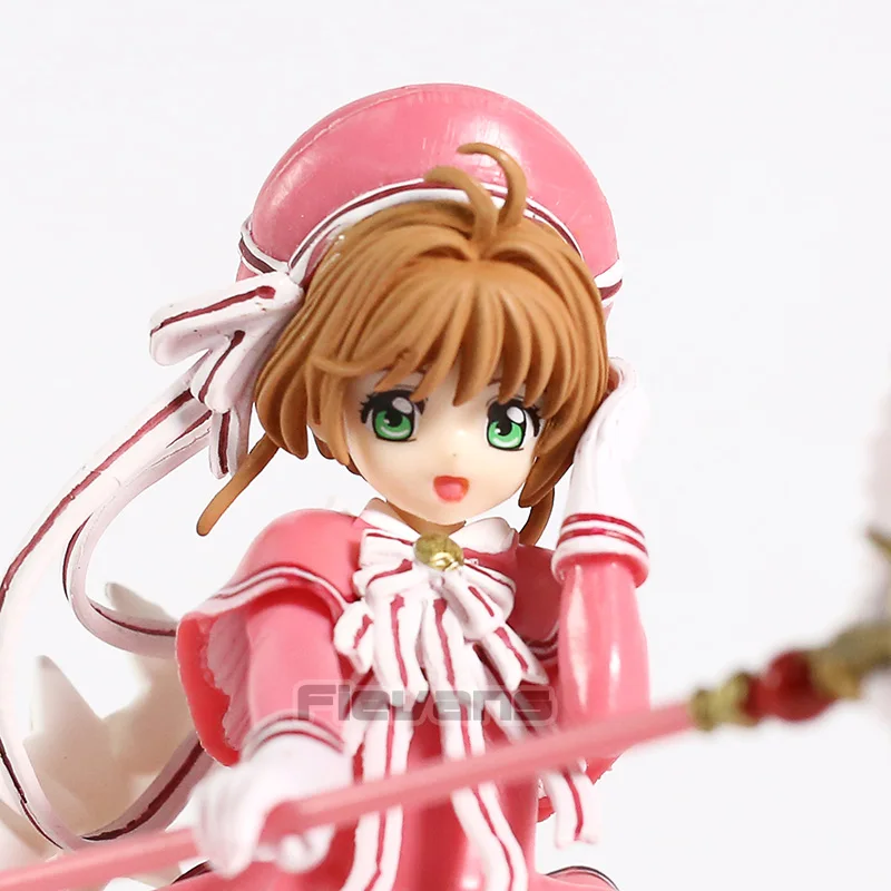 CardCaptor Сакура прозрачная карта Сакура КИНОМОТО ПВХ фигурка Коллекционная модель игрушки