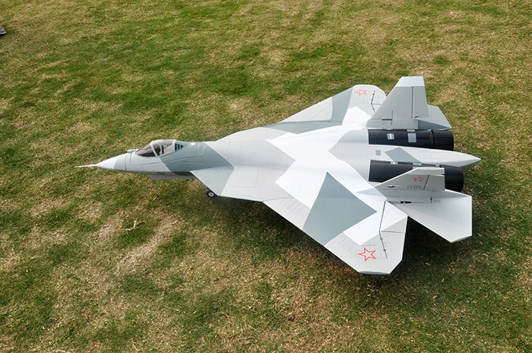 LX/полет в небе rc хобби Twin 12-лезвия 70 мм EDF T50/SU57 самолет комплект планера