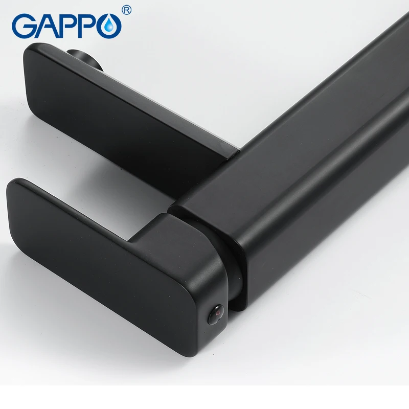 Смеситель для раковины GAPPO высокий кран ванной комнаты водопад крепление на