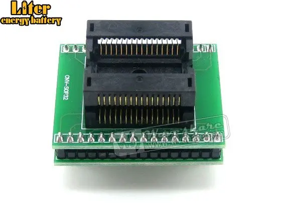SOP32 TO DIP32 (A) SO32 SOIC32 SOP IC тестовый разъем программирующий адаптер 1 27
