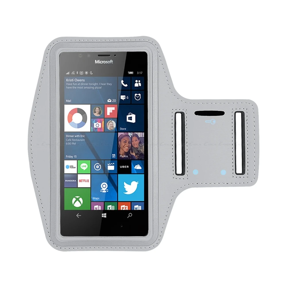 Спорт, бег, тренажерный зал повязку для Nokia microsoft Lumia 950 650 640 550 540 535 532 435 430 XL X X2 держатель телефона чехол Крышка