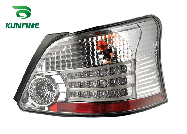 KUNFINE пара Автомобильный задний светильник в сборе для TOYOTA VIOS 2008 2009 2010 2011 2012 2013