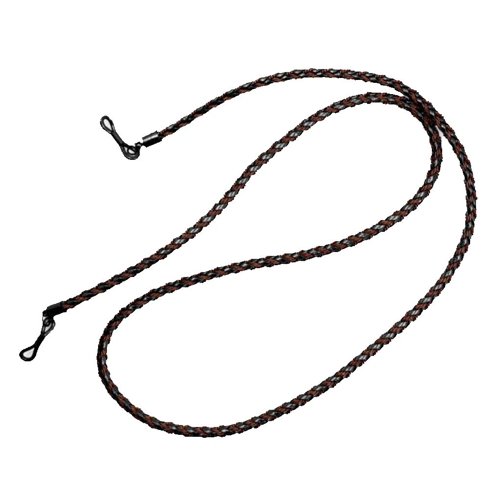 Полиэфирная ПУ универсальная спортивная цепочка для солнцезащитных очков для женщин и мужчин очки для чтения шнур шейный ремешок веревочный ремешок-держатель