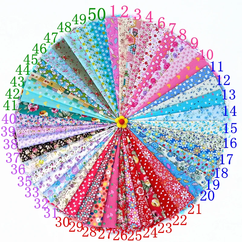 Хлопчатобумажная ткань для скрапбукинга с толстыми четвертинами одеяло узор