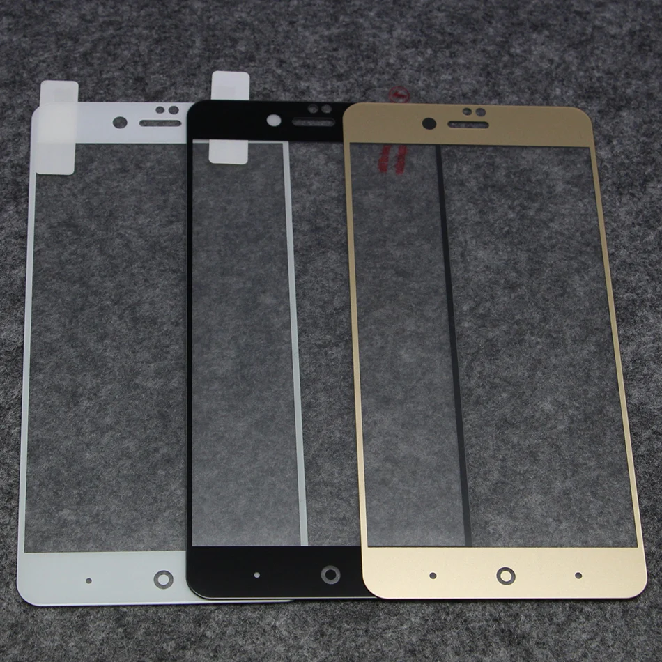 Закаленное стекло с полным покрытием для ZTE Nubia Z11 mini S защита экрана Защитная