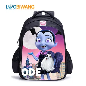 Детские школьные рюкзаки LUOBIWANG Vampirina, школьные сумки с рисунками для девочек и мальчиков, школьные сумки для детей, От 3 до 6 лет