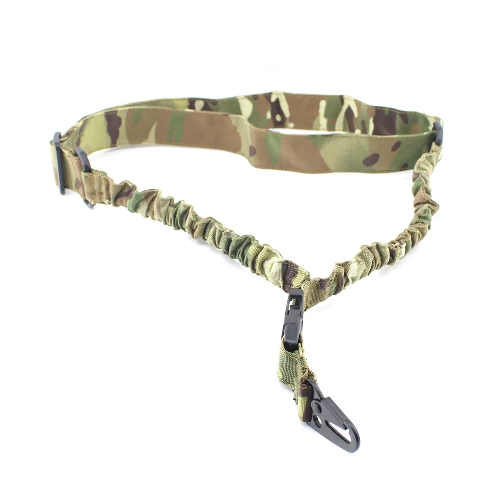 CP Camo Тактический одно лезвие винтовки пистолет слинг с QD кобура с пряжкой подтяжки для револьвера - Цвет: CP Camo