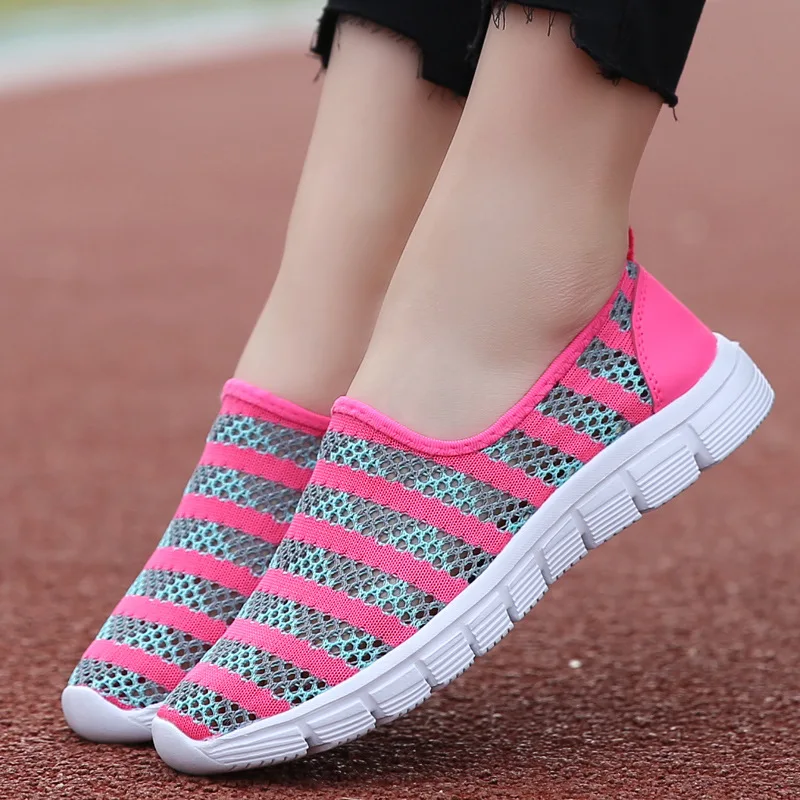 

Sneakers women shoes 2019 new fashion summer shoes ladies comfortable sports shoes woman mesh light breathable mesh casual shoes