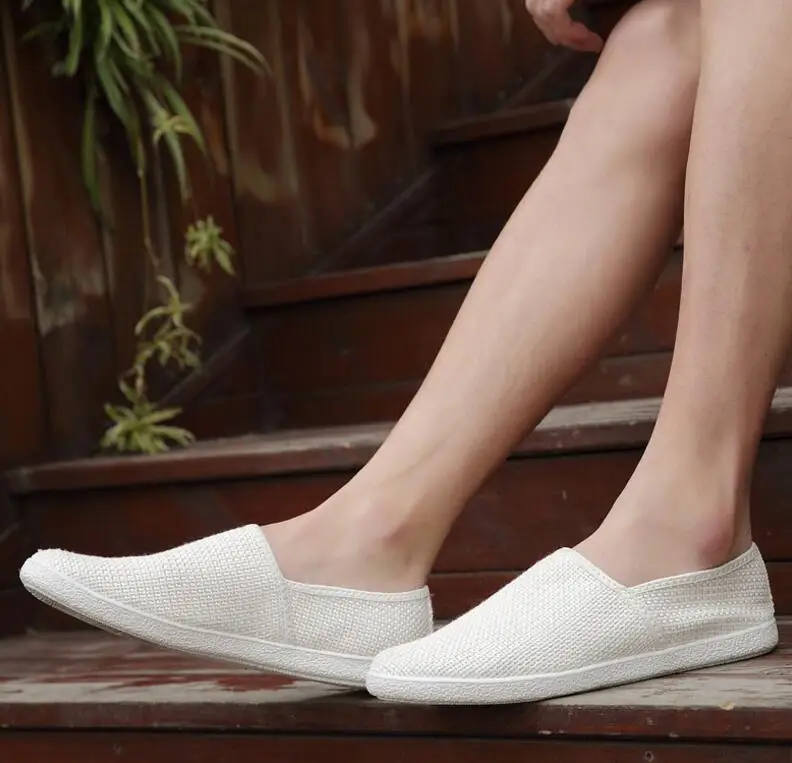 2021 Fashion Breathable Men's Shoes Spring Summer New Mesh Casual Lace Up Men Flats Trainers Driving Mens | Обувь