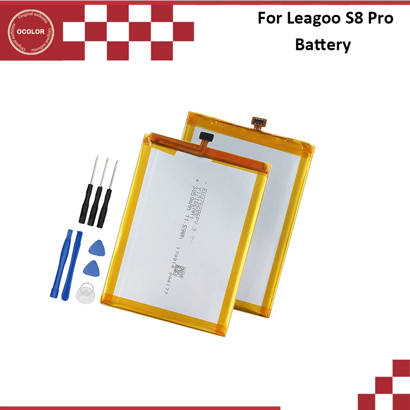 Ocolor для Leagoo S8 Pro Батарея 3050 мАч высокое Ёмкость Резервная аккумуляторная батарея +