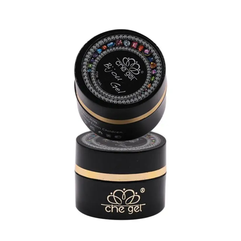 6g ногтей Клей для нейл арта украшения ювелирные камни или следы клея УФ