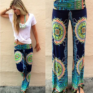 Womans Wide Leg Bohemian palazzo Plus 