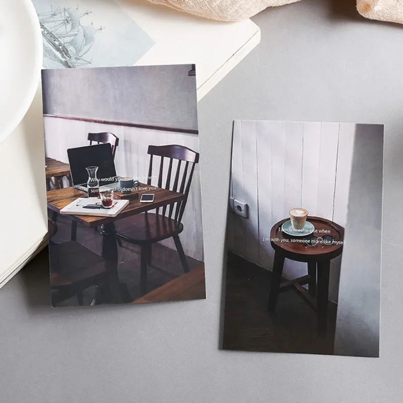30 шт./лот фотография из фильма жизнь Открытка Мультфильм поздравительная