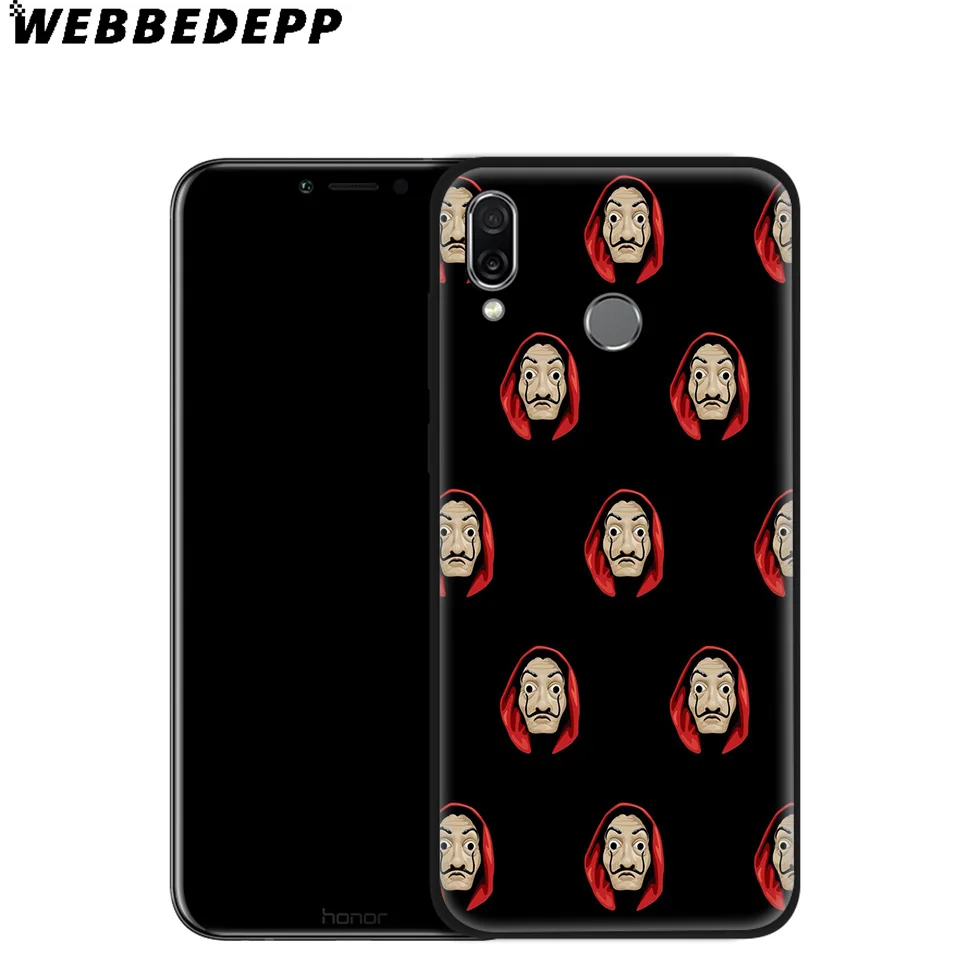 Money Heist La Casa De Papel Soft Case for Huawei P8 P9 P10 P20 P30 Lite Pro P Smart Z Plus 2019 Y6 Prime 2018 2017 Mini |