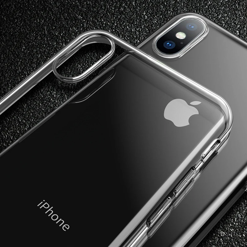 Mostotal силиконовый мягкий ТПУ чехол для телефона для iPhone 11 Pro X XR XS Max 5 6 7 8 Plus Прозрачный чехол для телефона для iPhone 11 Pro XS Max