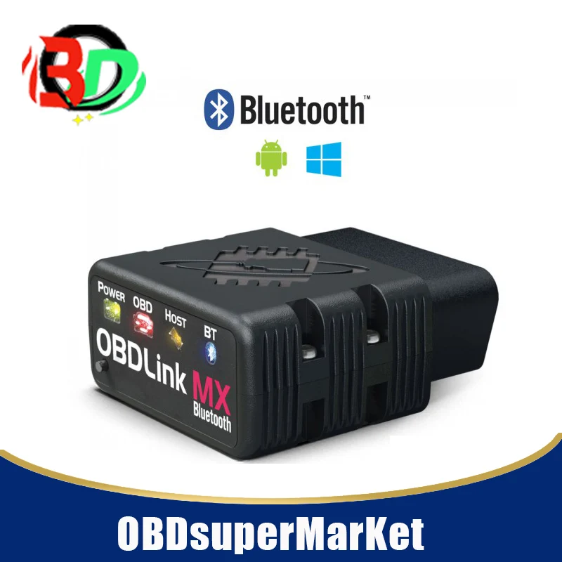 OBDLINK MX BT OBDLink MX+ Профессиональный OBD2 сканер для iPhone, iPad, Android и Windows Новое поступление OBDLINK MX - Цвет: OBDLINK MX BT