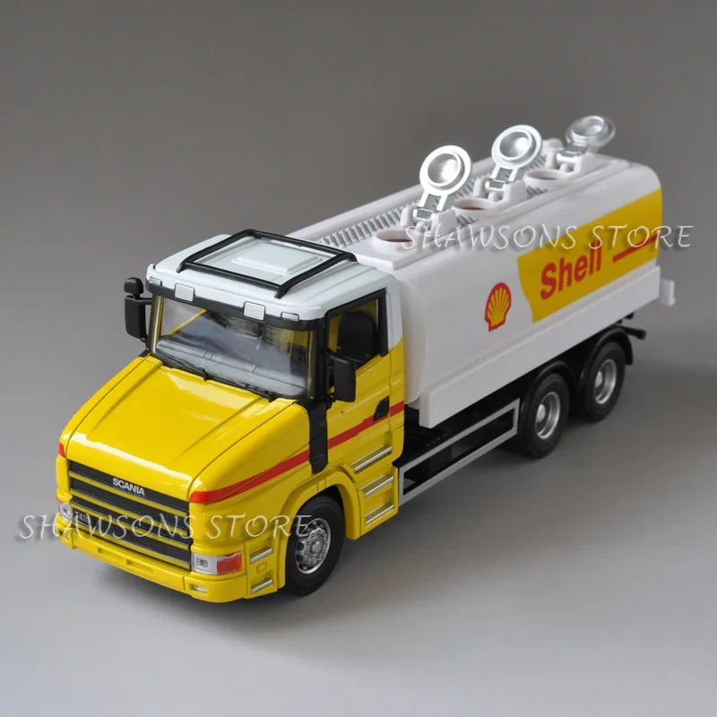1:32 литье под давлением игрушечная модель грузовика Scania T420 масляный танкер