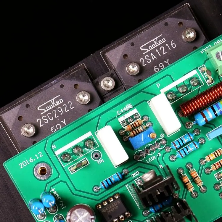 GZLOZONE Собранный UPC2581V+ Sanken 2SC2922/2SA12161 усилитель мощности платы 150 Вт+ 150 Вт L11-27