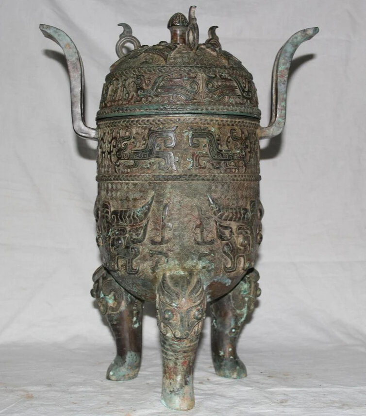 USPS в США S2499 17 &quotархаичная китайская Бронзовая фигурка периода династии Дракон