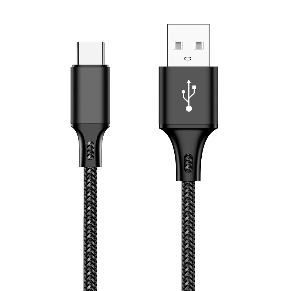 MUSTTRUE usb type-C кабель для Xiaomi Redmi K20 Pro USB-C зарядное устройство для мобильного телефона кабель для передачи данных type-c кабель для huawei p20 pro провод - Цвет: Черный