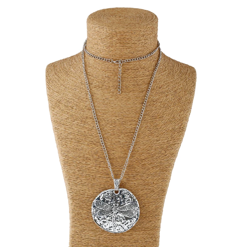 Винтажное серебряное массивное абстрактное металлическое сердце подвеска