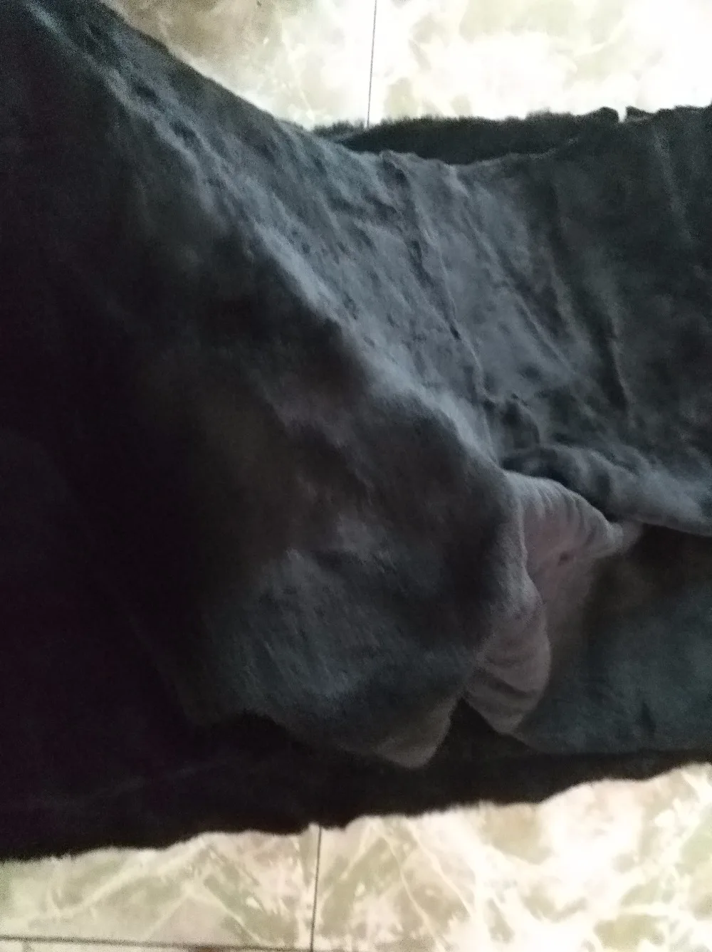 Новое поступление подлинные кроличьи меховые пластины стриженый мех одеяло