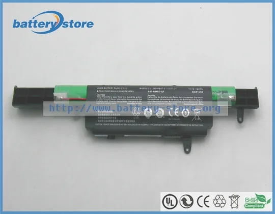 Новые оригинальные аккумуляторы для ноутбуков 6-87-W940S-4UF W940BAT-3 6-87-W940S-4271 W940BAT-6 11 1 V 3