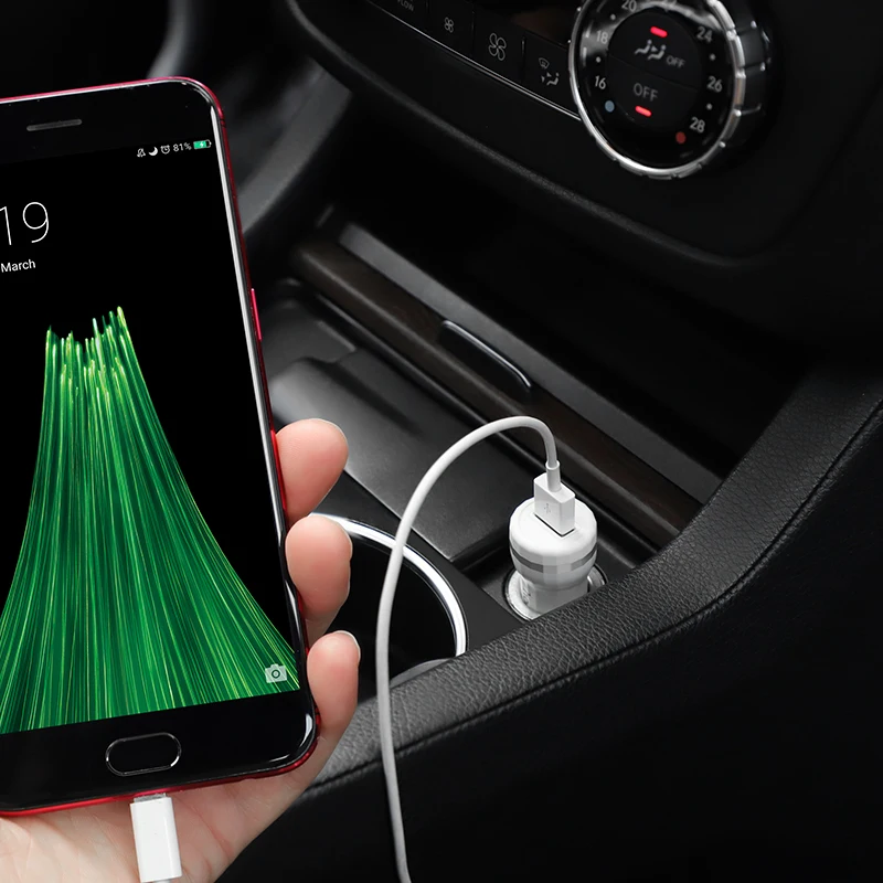Автомобильное зарядное устройство HOCO Mini Quick Charge 3 0 18 Вт быстрая зарядка QC