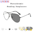 Солнцезащитные очки-авиаторы унисекс, фотохромные, с увеличением от + 1,0 до + 3,0, A3