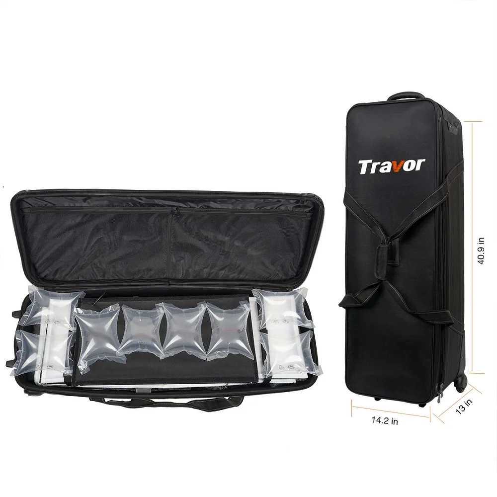 Travor фотостудия 4в1 гибкий светодиодный светильник для видеосъемки 2,4G пульт дистанционного управления с регулируемой яркостью 5500K студийный светильник для фотосъемки со штативом
