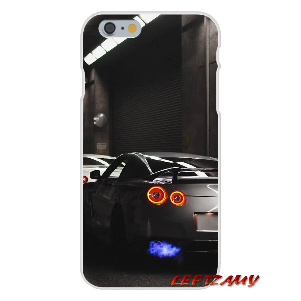 Аксессуары телефон оболочки охватывает JDM автомобиля NISSAN GTR Металл для huawei P Smart