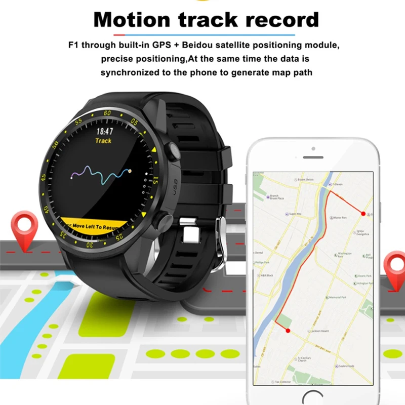 GPS умные часы для мужчин Bluetooth спортивные камера монитор сердечного ритма с