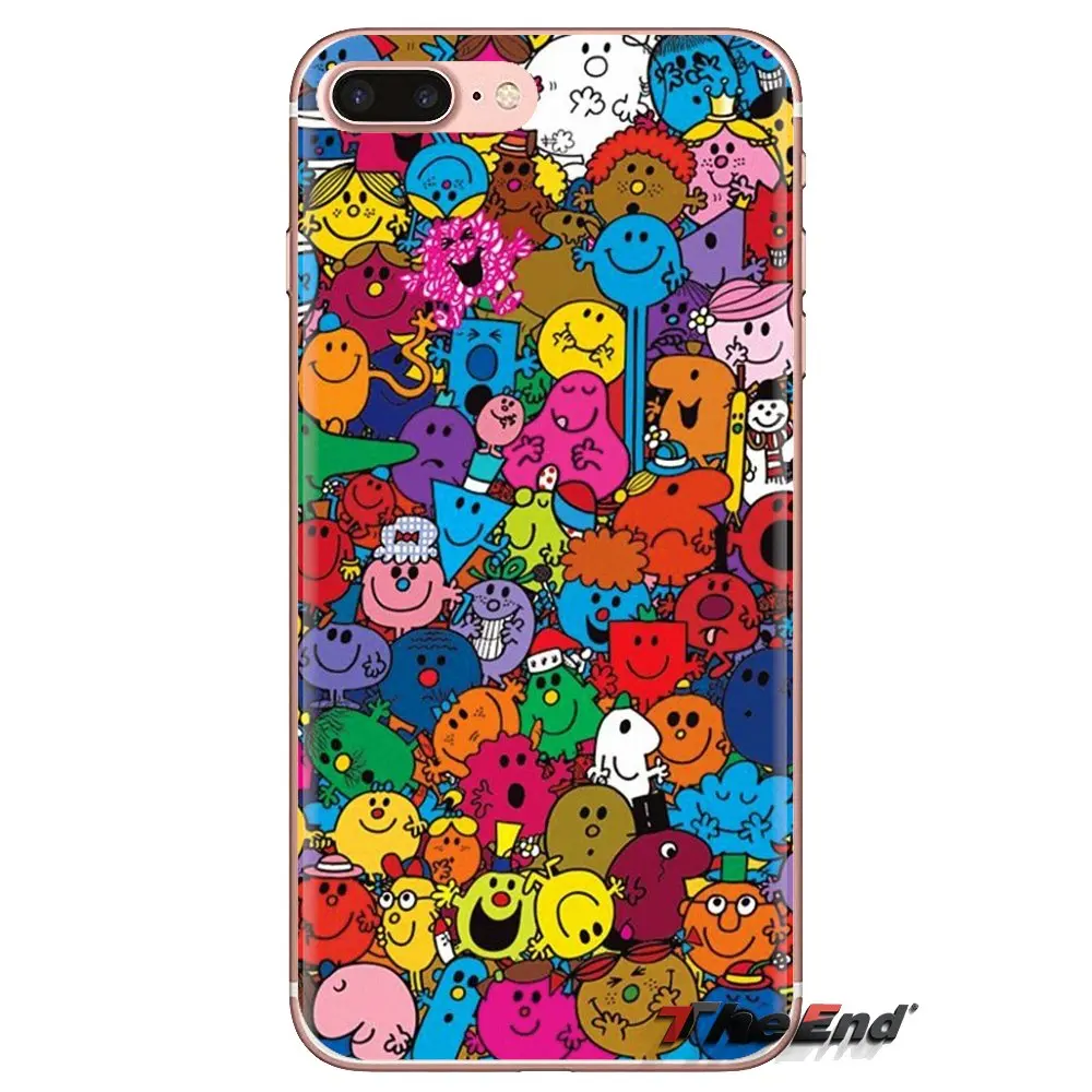 Прозрачные мягкие чехлы для Huawei Mate Honor 4C 5C 5X6X7 7A 7C 8 9 10 8C 8X20 Lite Pro Anime Mr. Men and Little Miss |