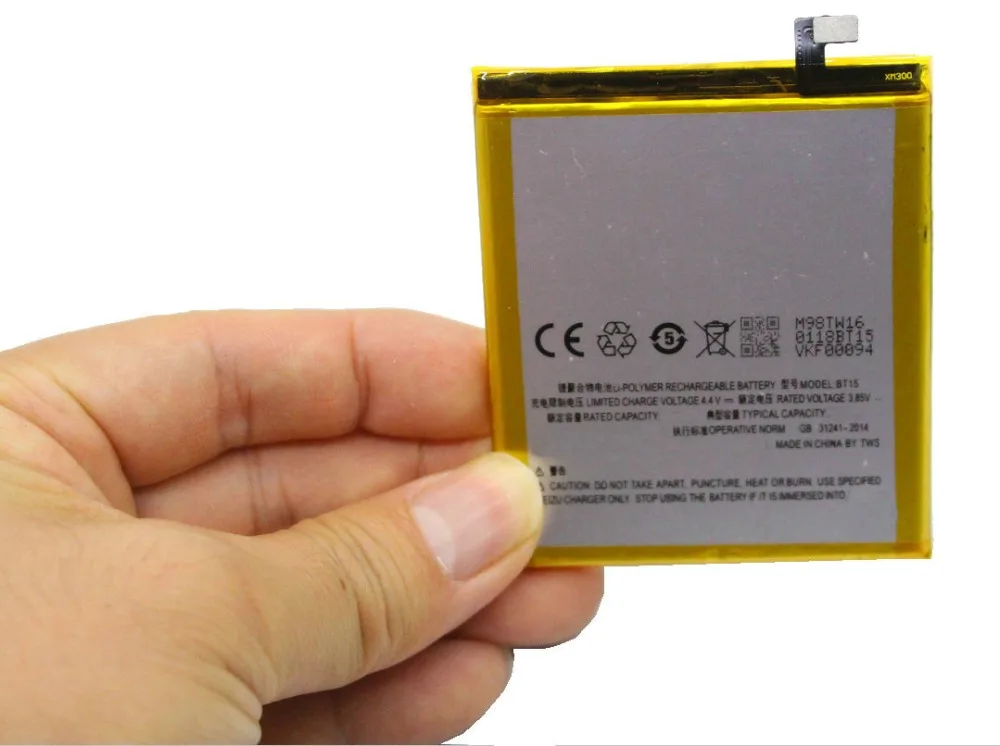 Ciszean 1x3020mAh BT15 Высококачественная сменная батарея для смартфона MEIZU M3S