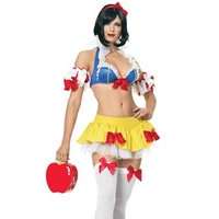 snailify sexy lingeries snow white cosplay women game role play snowwhite wig halloween costume adult carnival party fancy dress