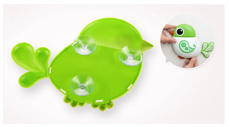 1 шт. аксессуары для ванной комнаты пластиковый держатель зубных щеток птица