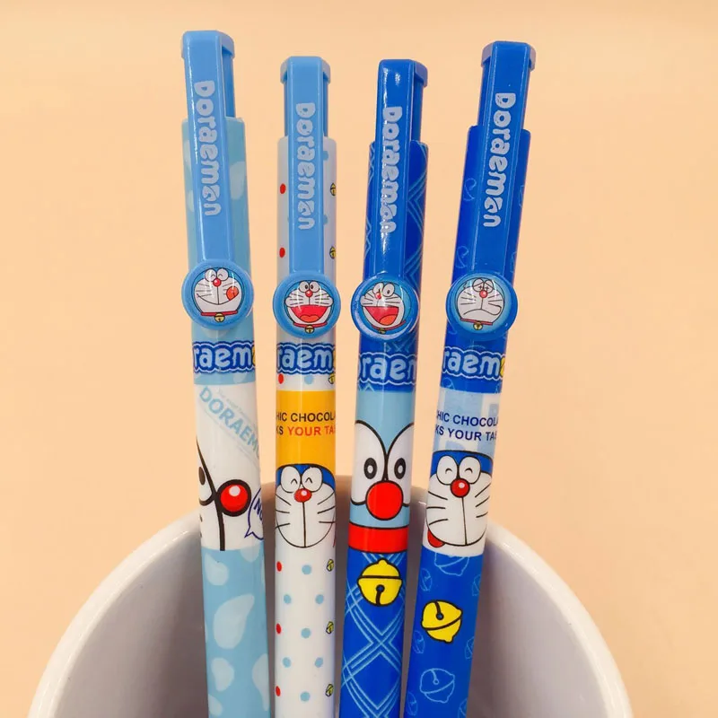 3 шт. милая Шариковая ручка Doraemon студенческий канцелярский школьный офисный поставка 0,5 мм детский подарок
