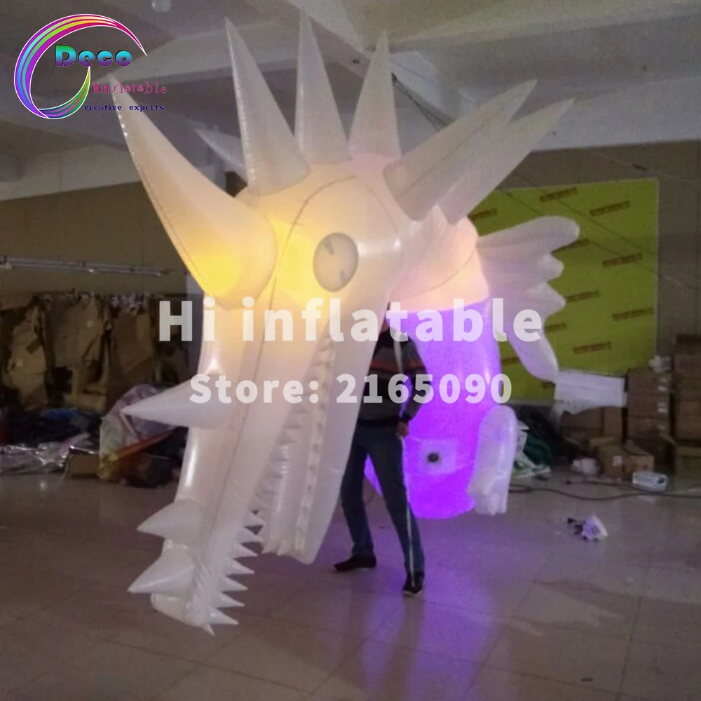 Надувной костюм дракона со светодиодной подсветкой 3 м|costume costume|costume ledcostume inflatable |