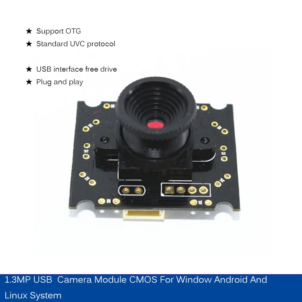 Модуль камеры HBVCAM USB CMOS 1.3MP IP модуль для окон Android и Linux системы|Камеры