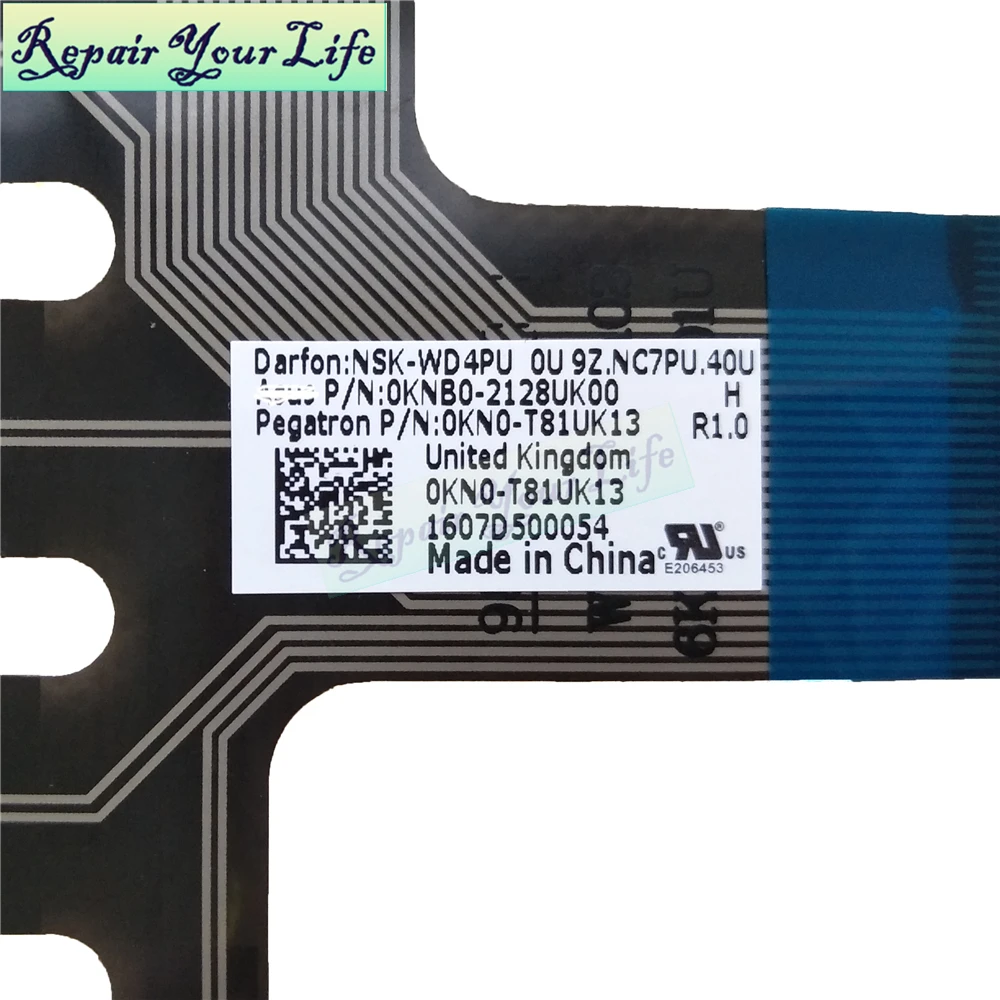 Ремонт вашей жизни Клавиатура для ноутбука Asus T300CHI T300 Чи UK стандартная клавиатура new