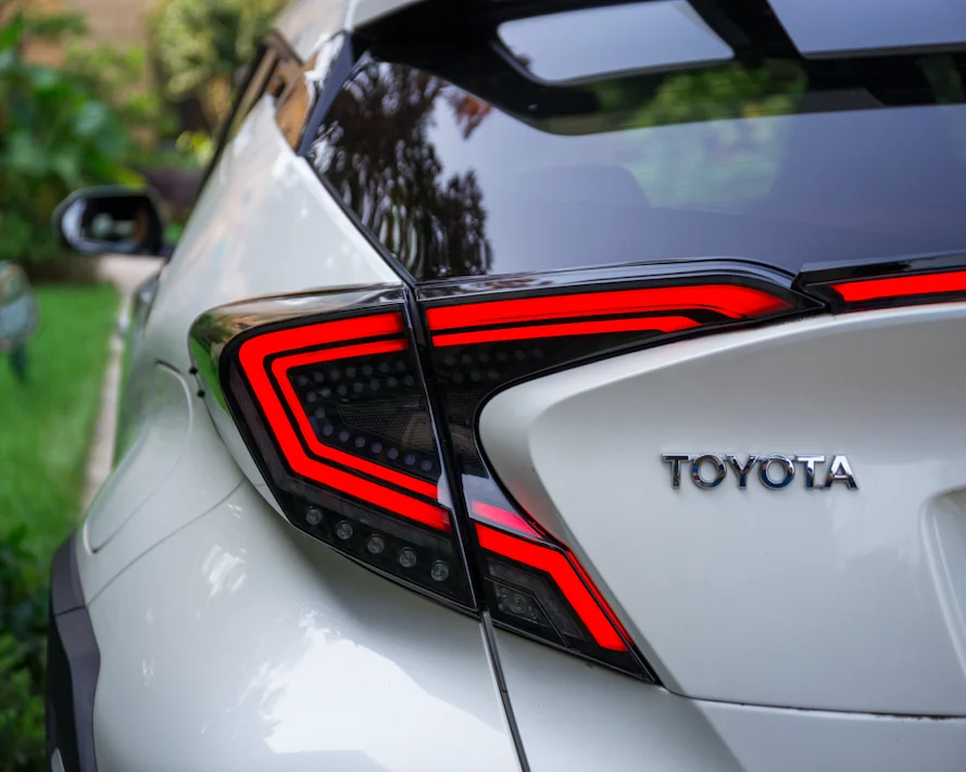 Автомобильные аксессуары, для TOYOTA CHR задний бампер светодиодный свет, chr задний фонарь+ спойлер лампа, chr бампер лампа Горячая Распродажа