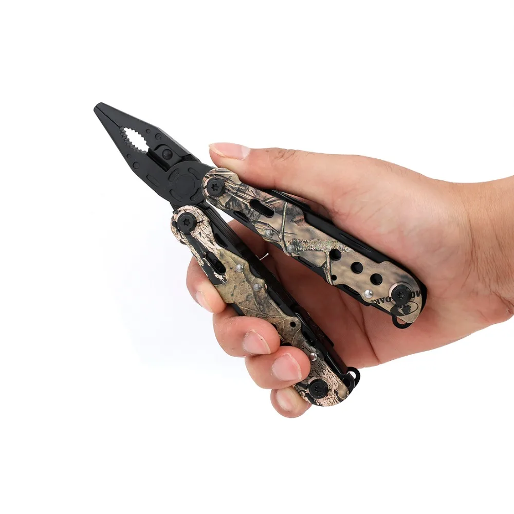 Многофункциональные плоскогубцы Mossy Oak 13 в 1 для кемпинга Складные карманные