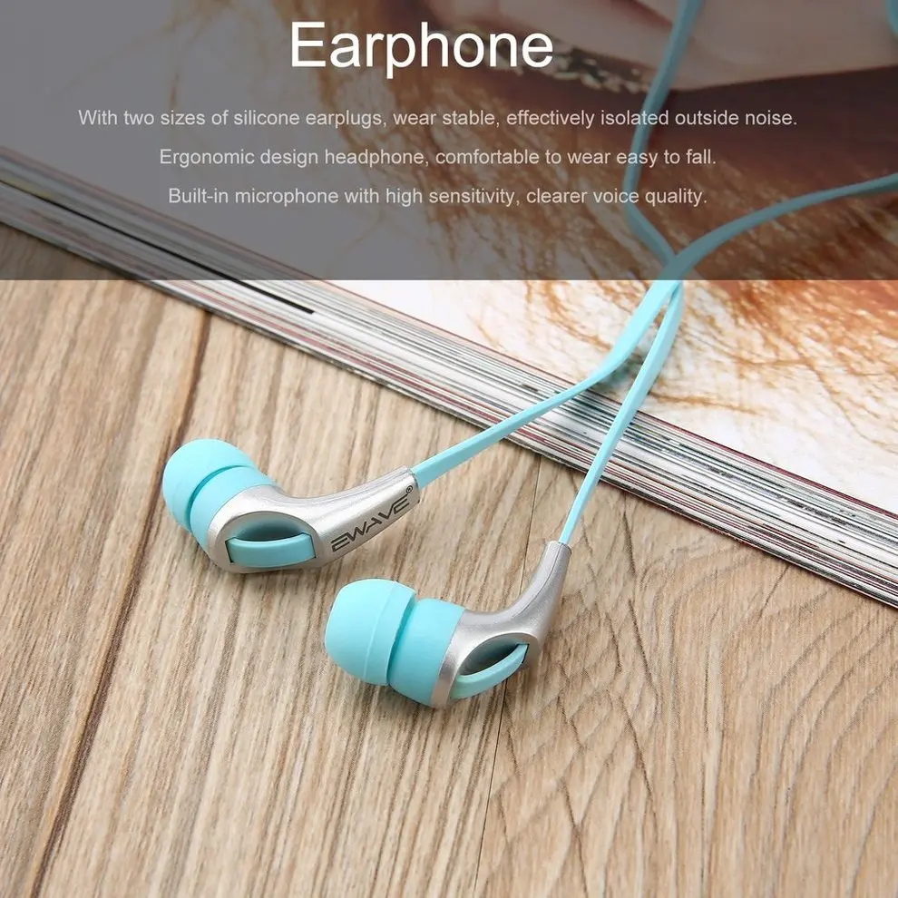 Портативный Hi-Fi стерео наушники-вкладыши Hands-free в микрофон компьютерная