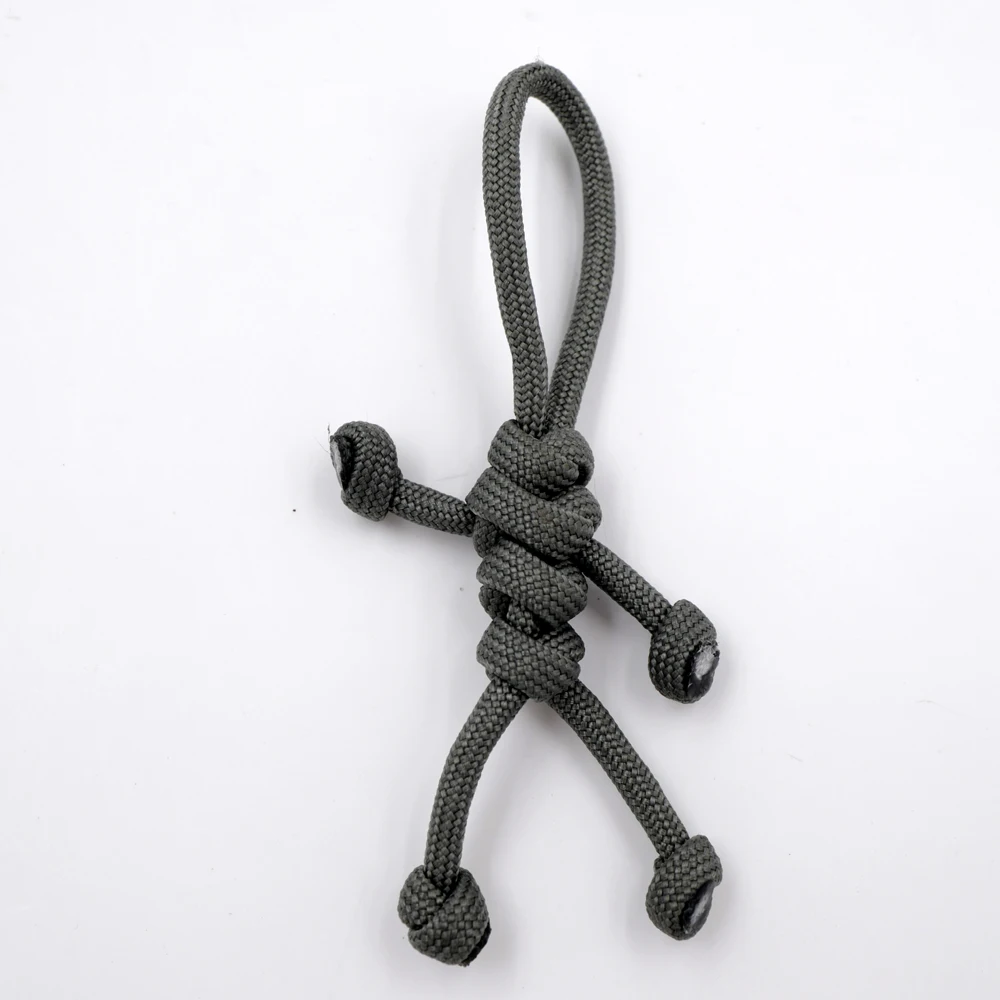 Paracord Buddy брелок ультра портативный Новинка ручной работы карабин аксессуары 550 парашютный шнур для скутеров автомобилей держатель для ключей - Color: No.30 Dark Gray
