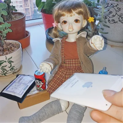 2 шт. мини напитки для 1/3 BJD мальчиков салон куклы реквизит аксессуары Моделирование мини напитки 5,3*2,5 см телескопическая ручка шариковая ручка