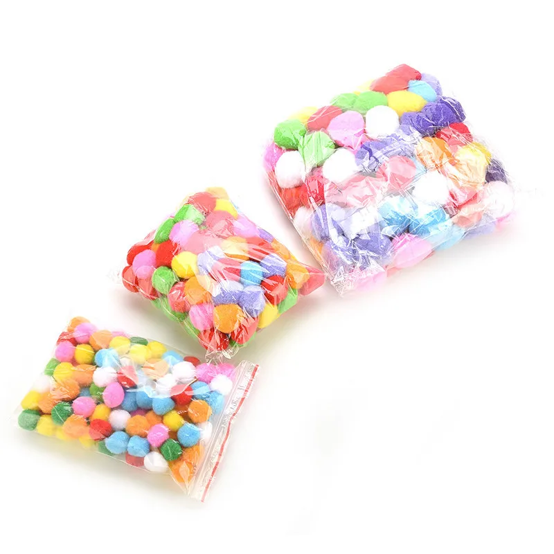 CosCosX 2017 100 шт. мини пушистые Помпоны помпоны шар одежда аксессуары для вечерние