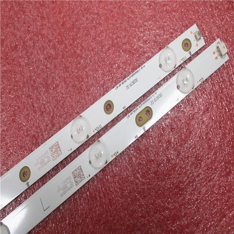 1005 мм светодиодный Подсветка полосы для Philips 50 дюймов LB-PF3030-GJFHD500611-L/R-H детали для ТВ 12 шт