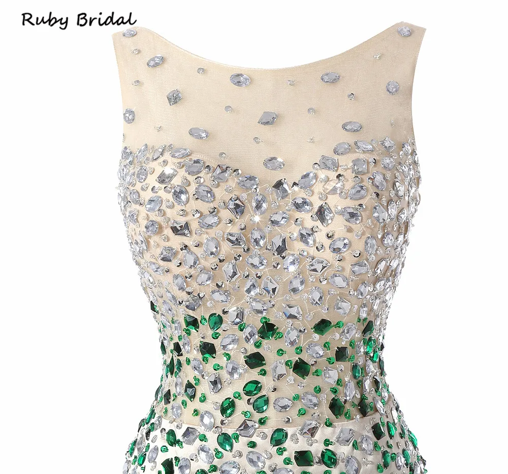 Ruby Bridal 2017 винтажные Длинные Короткие коктейльные платья русалки принцессы из